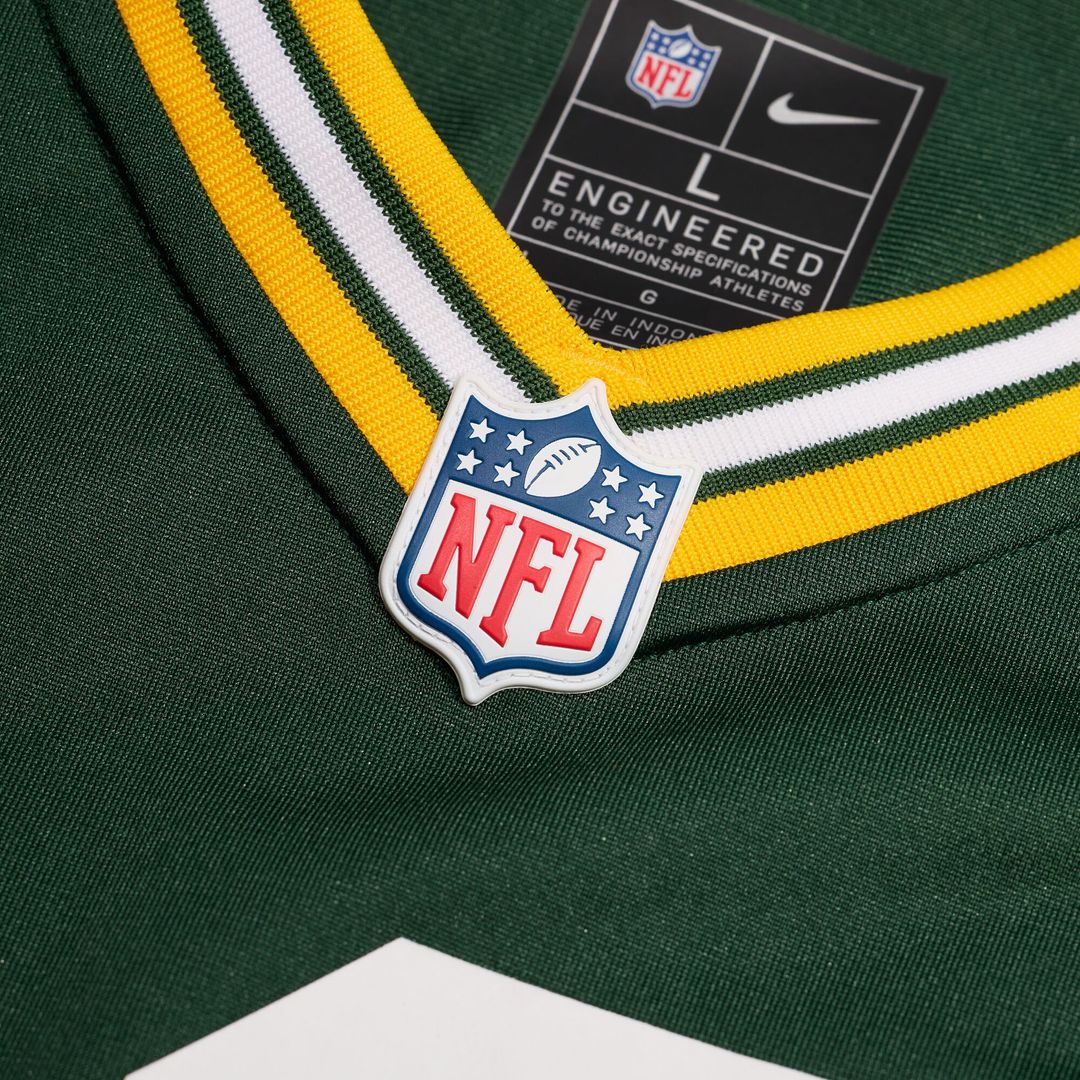 Zach Tom Green Bay Packers Nike Game Player Jersey - Green