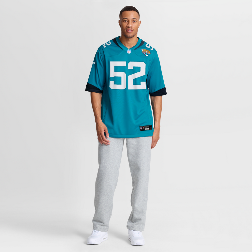 DaVon Hamilton Jacksonville Jaguars Nike Game Jersey - Black