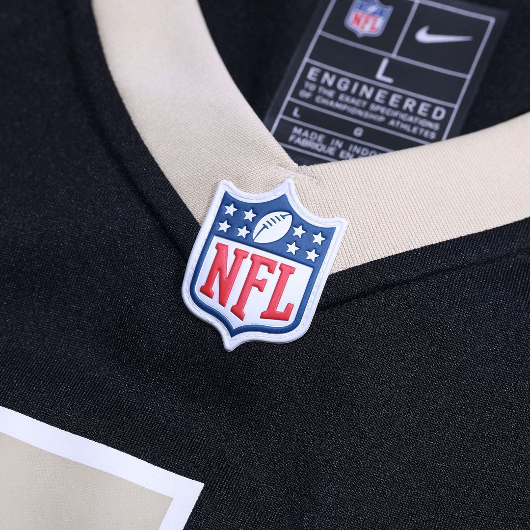Cesar Ruiz New Orleans Saints Nike Player Game Jersey - Black
