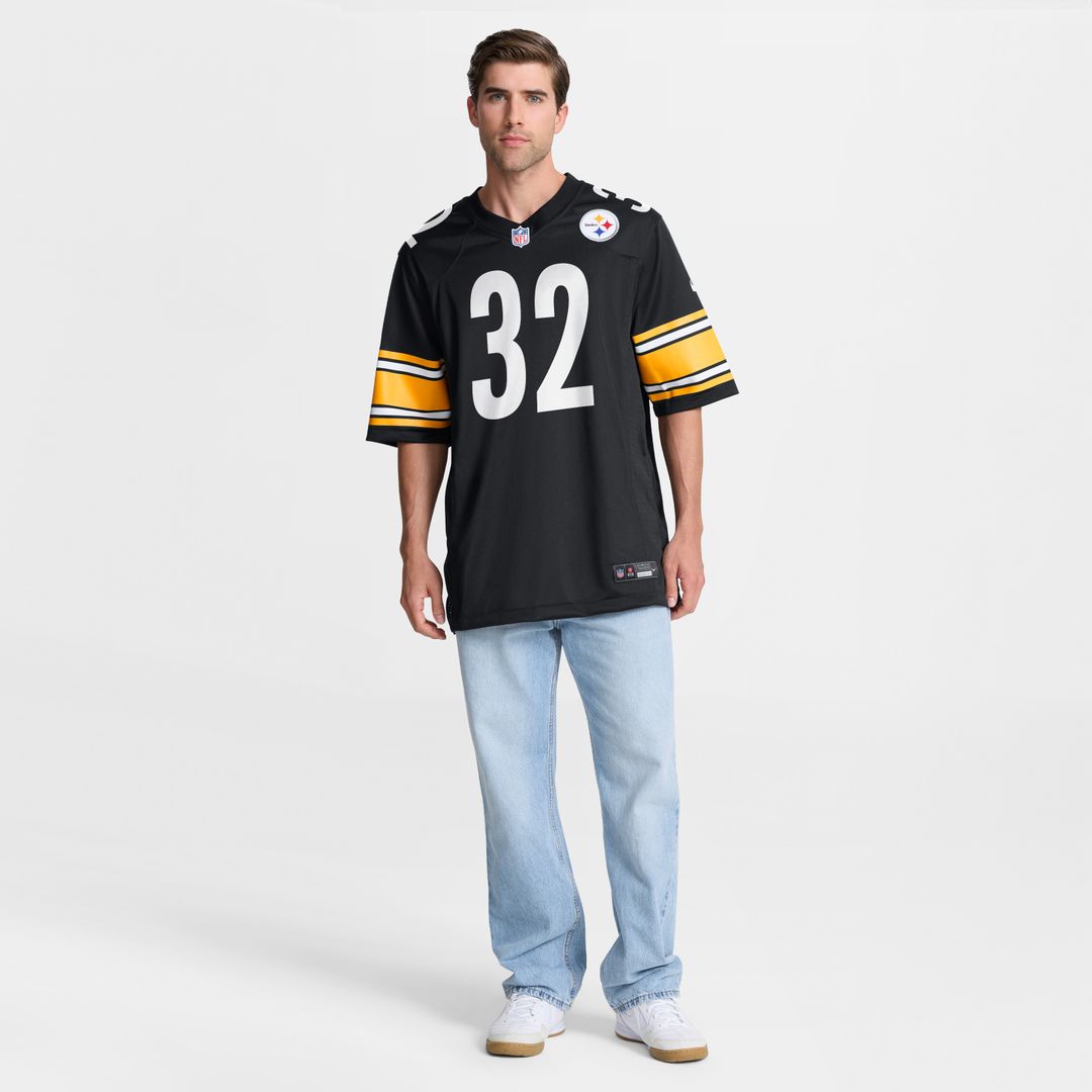 Franco Harris Pittsburgh Steelers Nike Game Retired Player Jersey - Black