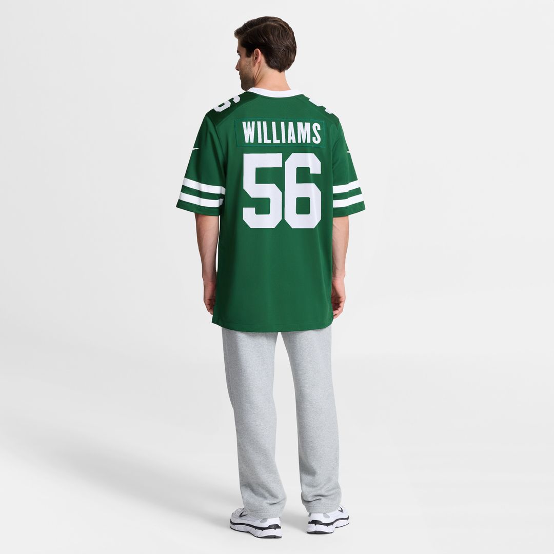 Quincy Williams New York Jets Nike Game Jersey - Legacy White