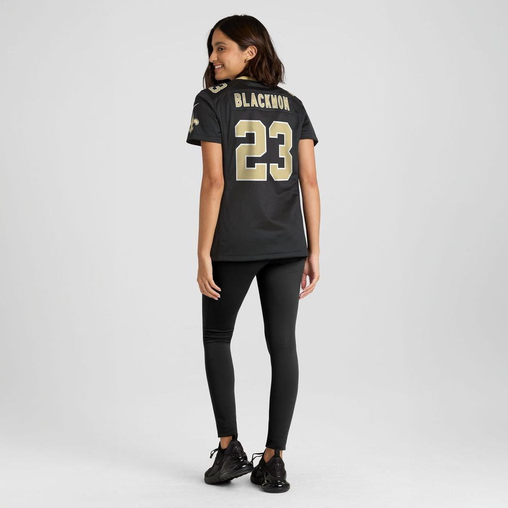 Julian Blackmon New Orleans Saints Nike Women's Team Game Jersey -  Black