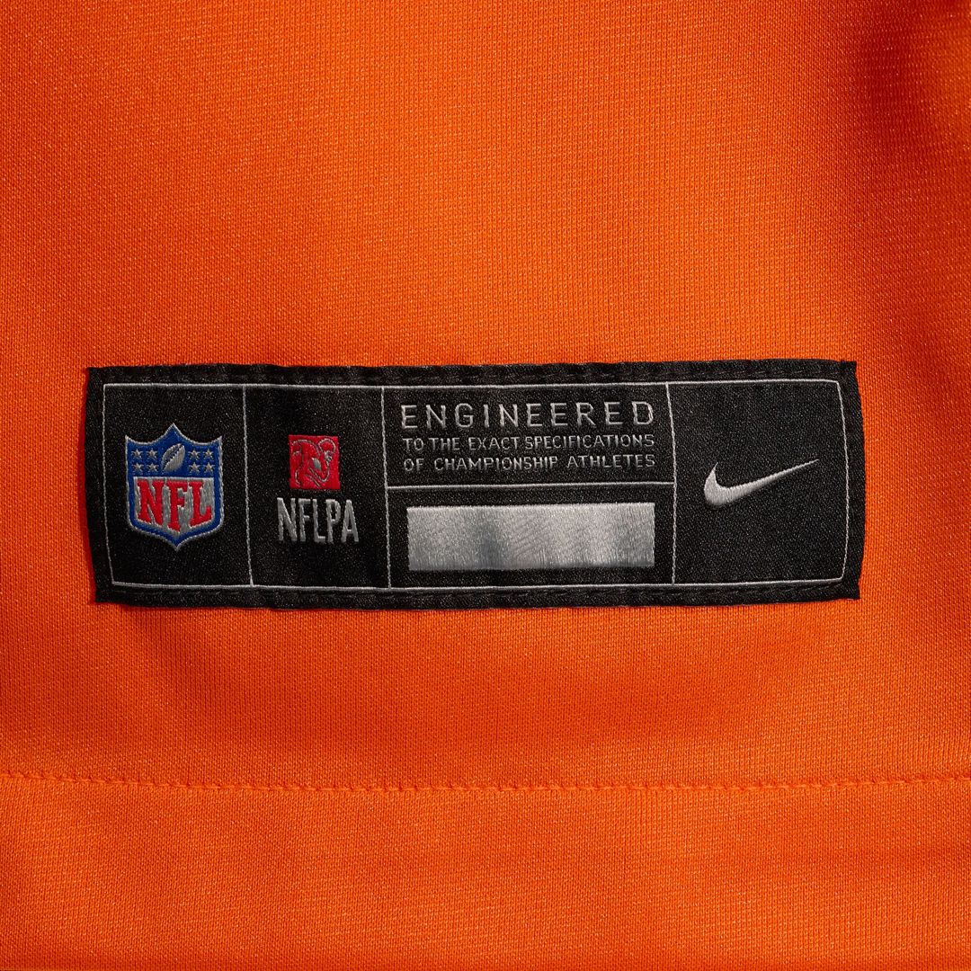 Justin Strnad Denver Broncos Nike Team Game Jersey -  Orange