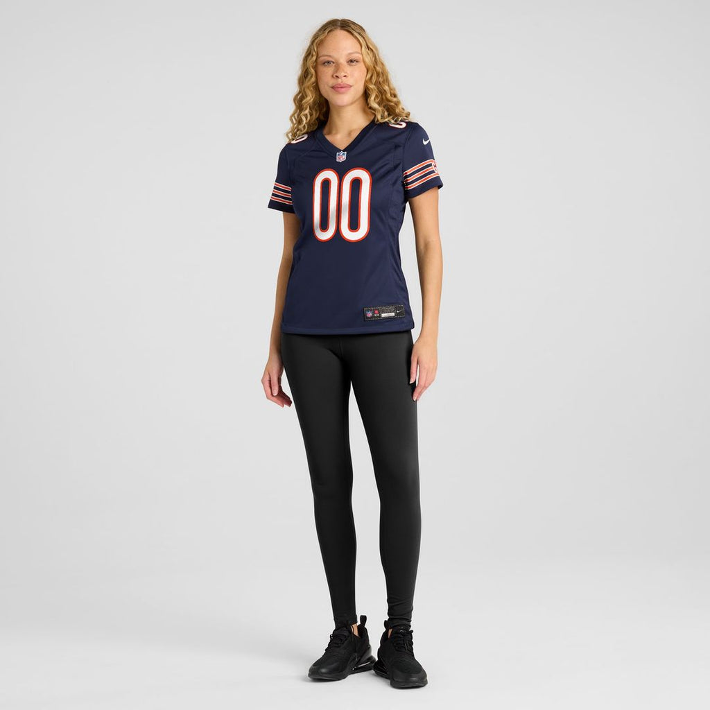 Chicago Bears Nike Women's Alternate Custom Game Jersey - Orange