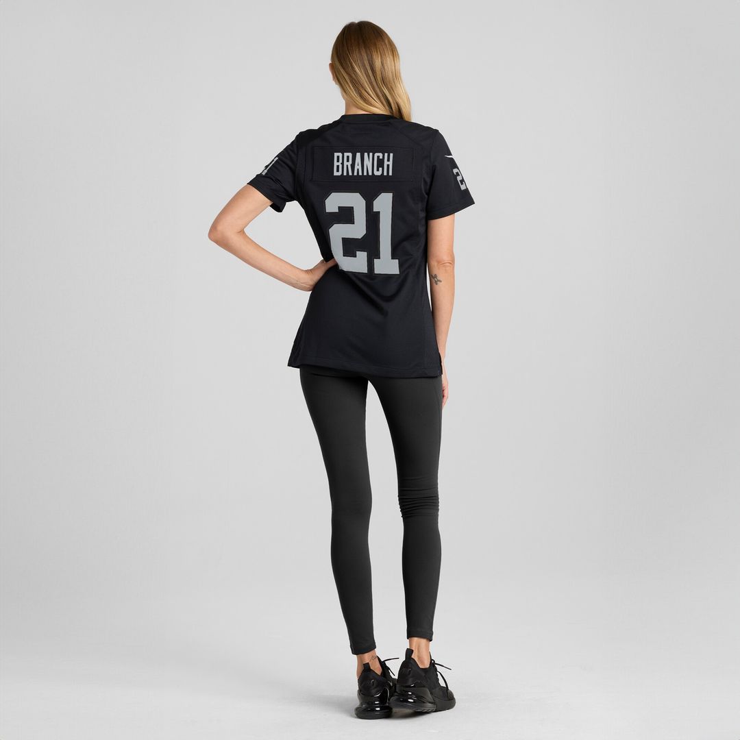 Cliff Branch Las Vegas Raiders Nike Women's Retired Player Game Jersey - Black