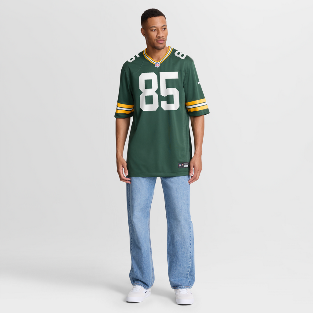 Tucker Kraft Green Bay Packers Nike Alternate  Game Jersey -  Navy