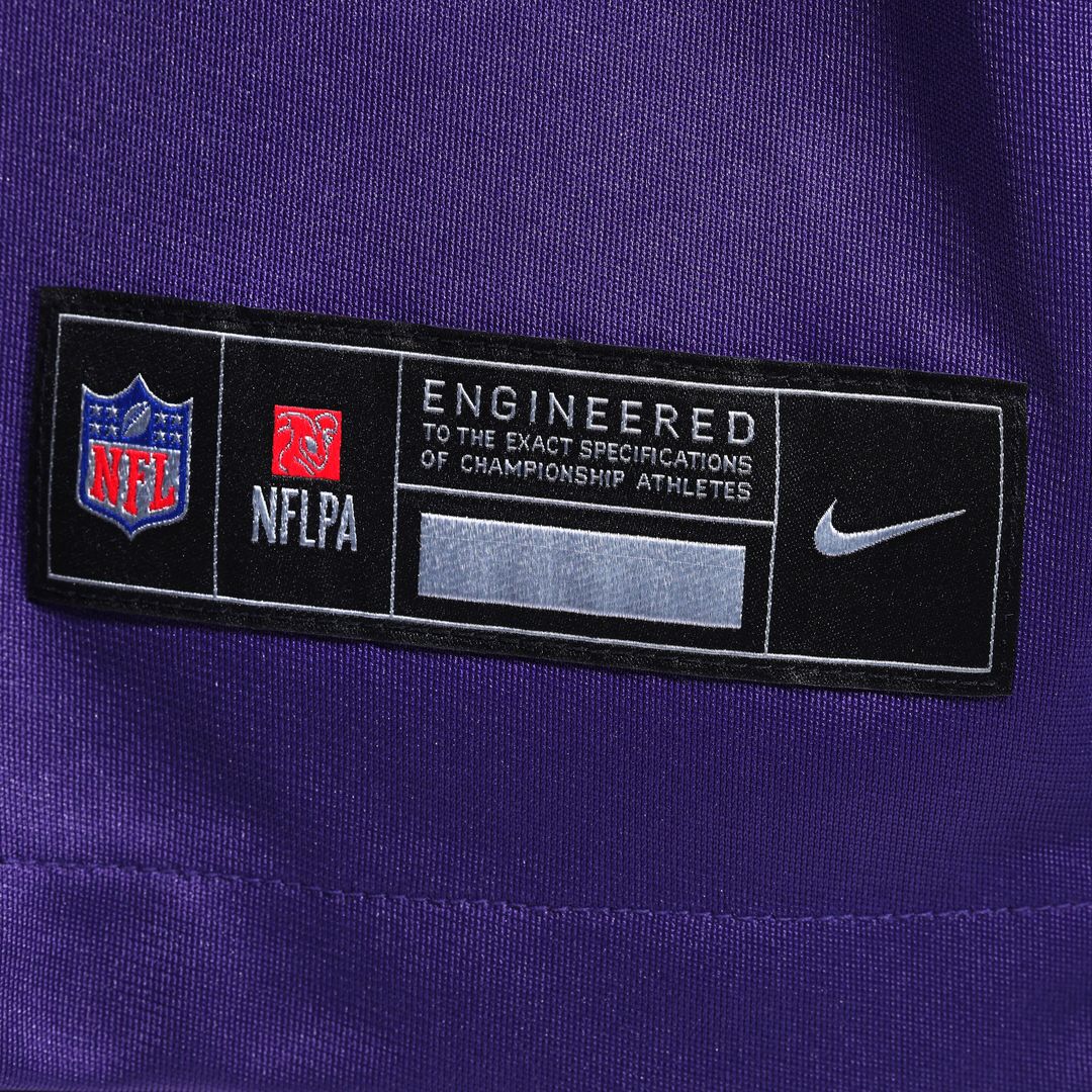 Tavierre Thomas Minnesota Vikings Nike Team Game Jersey -  Purple