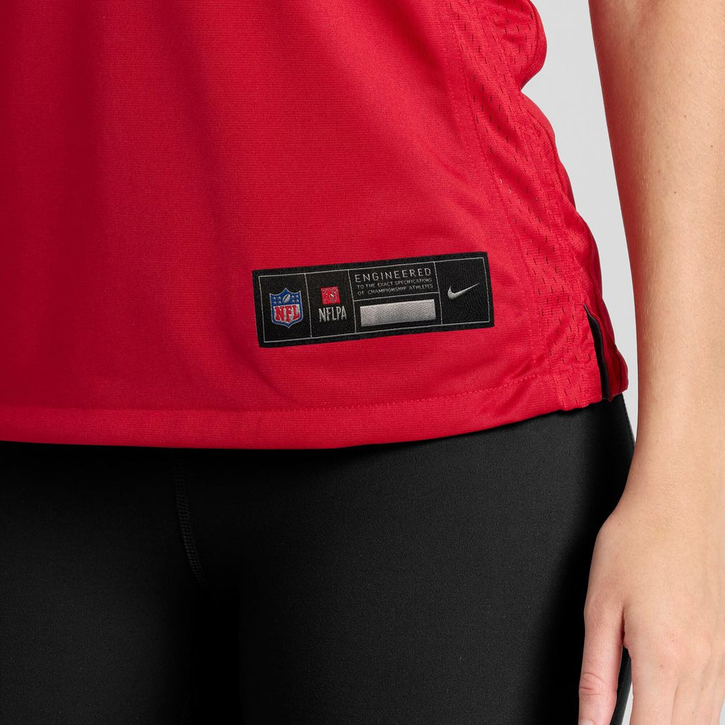 Number 1 Mom Tampa Bay Buccaneers Nike Women's Game Jersey - Red