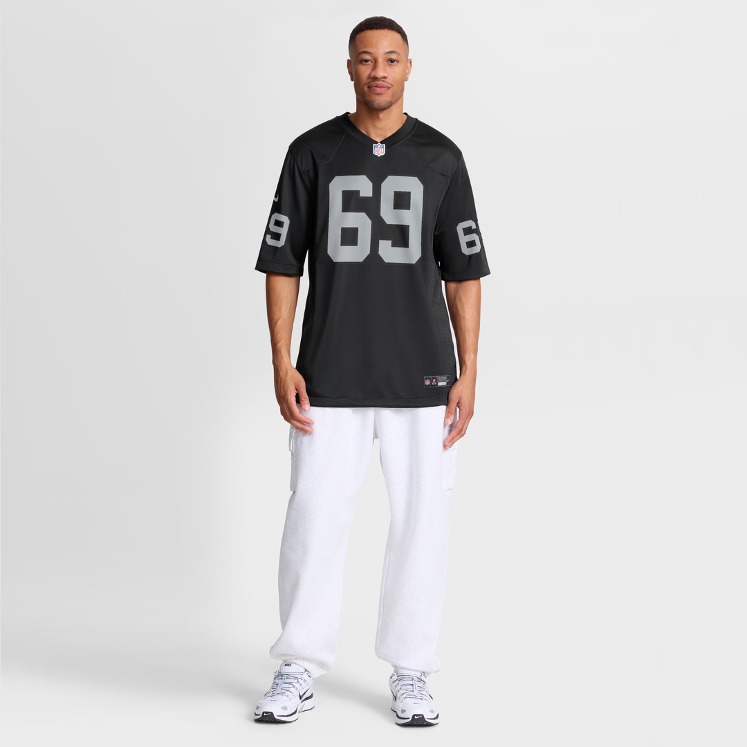 Adam Butler Las Vegas Raiders Nike Team Game Jersey -  Black