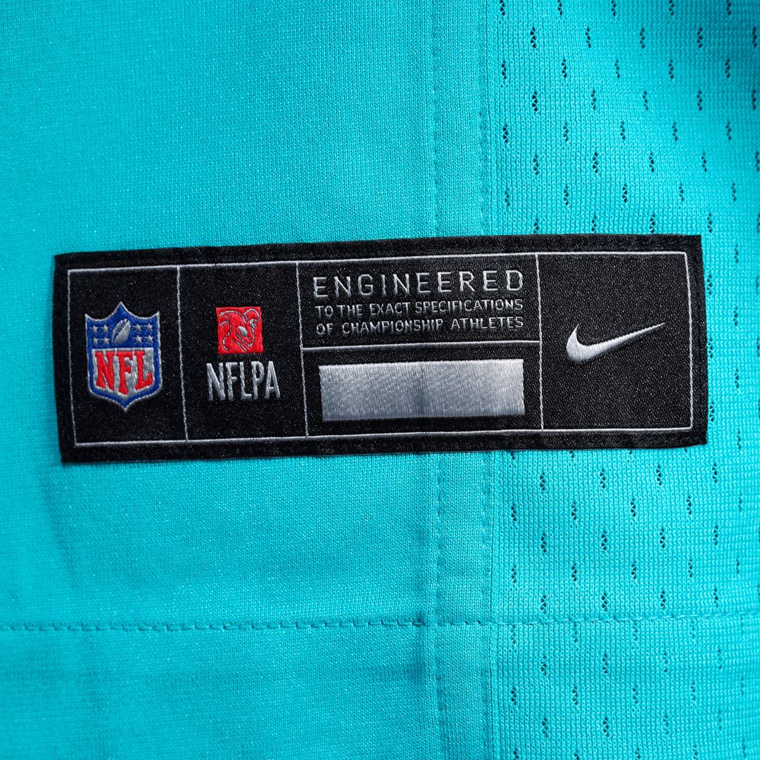 Austin Jackson Miami Dolphins Nike Game Jersey - Aqua