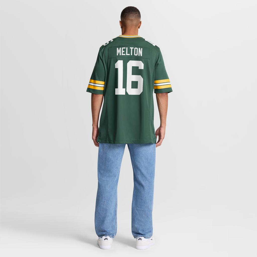Bo Melton Green Bay Packers Nike Team Game Jersey -  Green