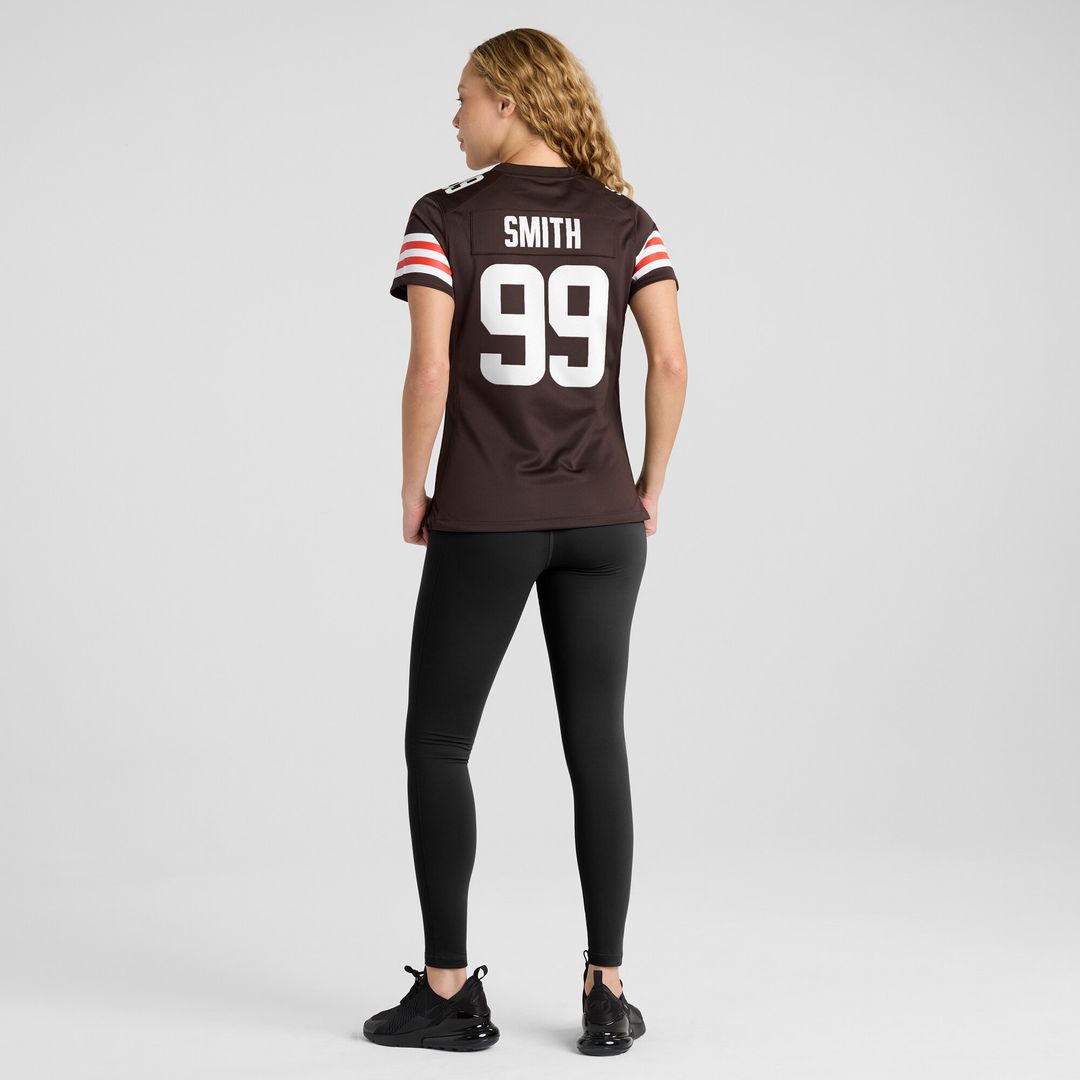 Za'Darius Smith Cleveland Browns Nike Women's Team Game Jersey -  Brown