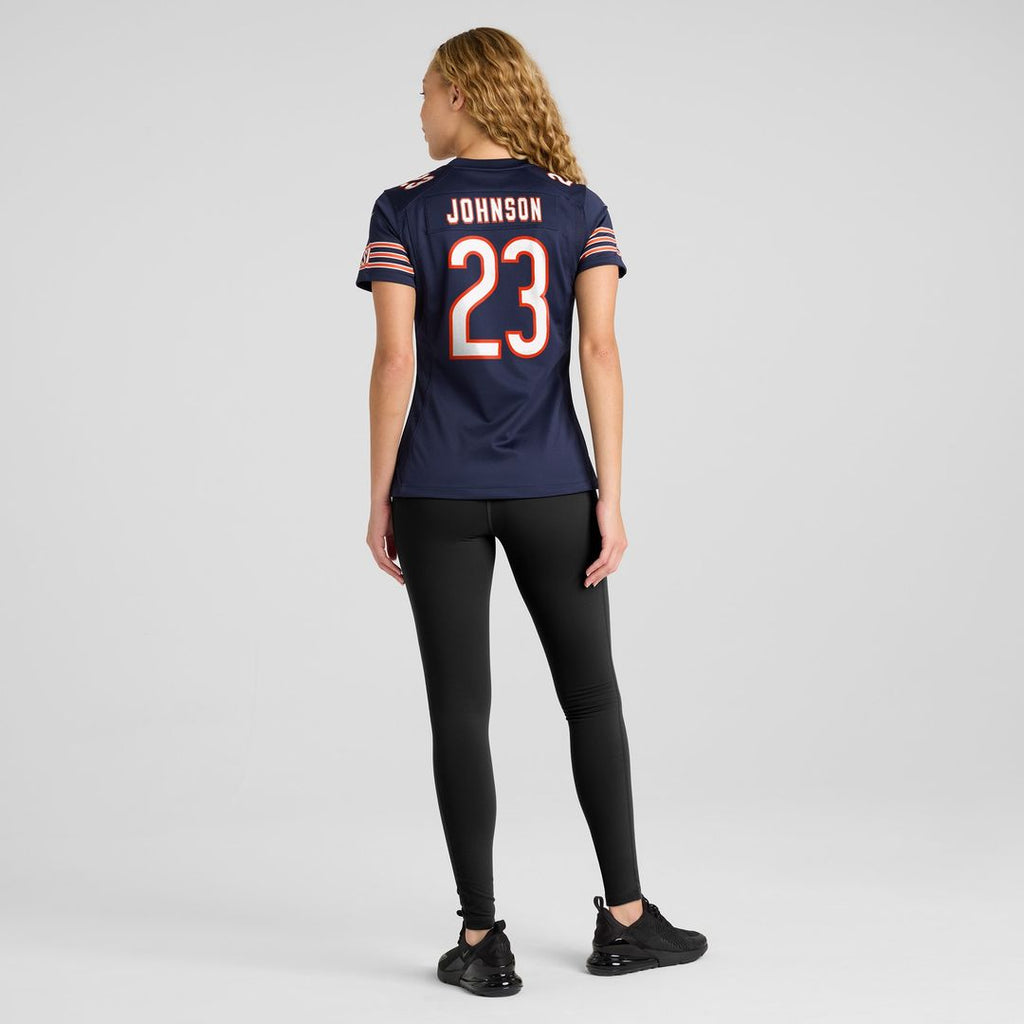 Roschon Johnson Chicago Bears Nike Women's Team Game Jersey -  Navy