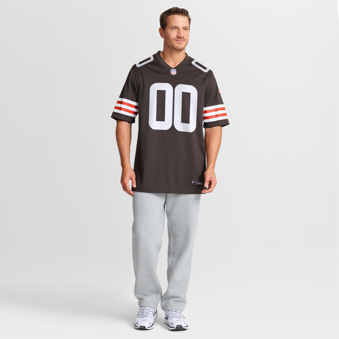 Justin Jefferson Cleveland Browns Nike Game Jersey - Brown