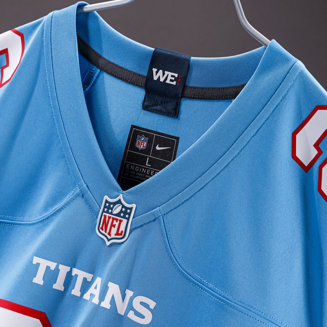 Wan'Dale Robinson Tennessee Titans Nike Game Jersey - White