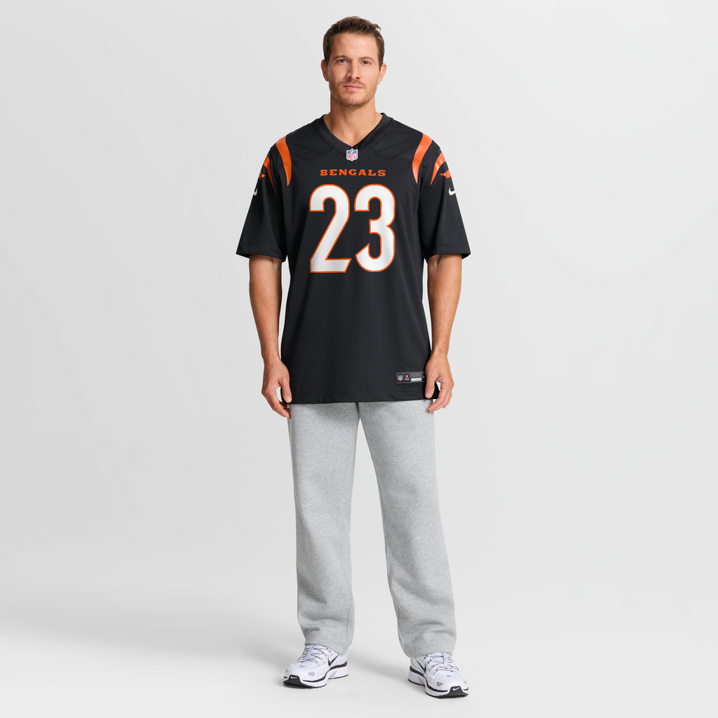 Daxton Hill Cincinnati Bengals Nike Player Game Jersey - Black