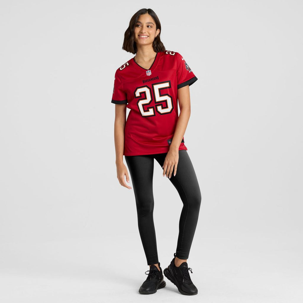 Jacob Parrish Tampa Bay Buccaneers Nike Women's Team Game Jersey -  Red