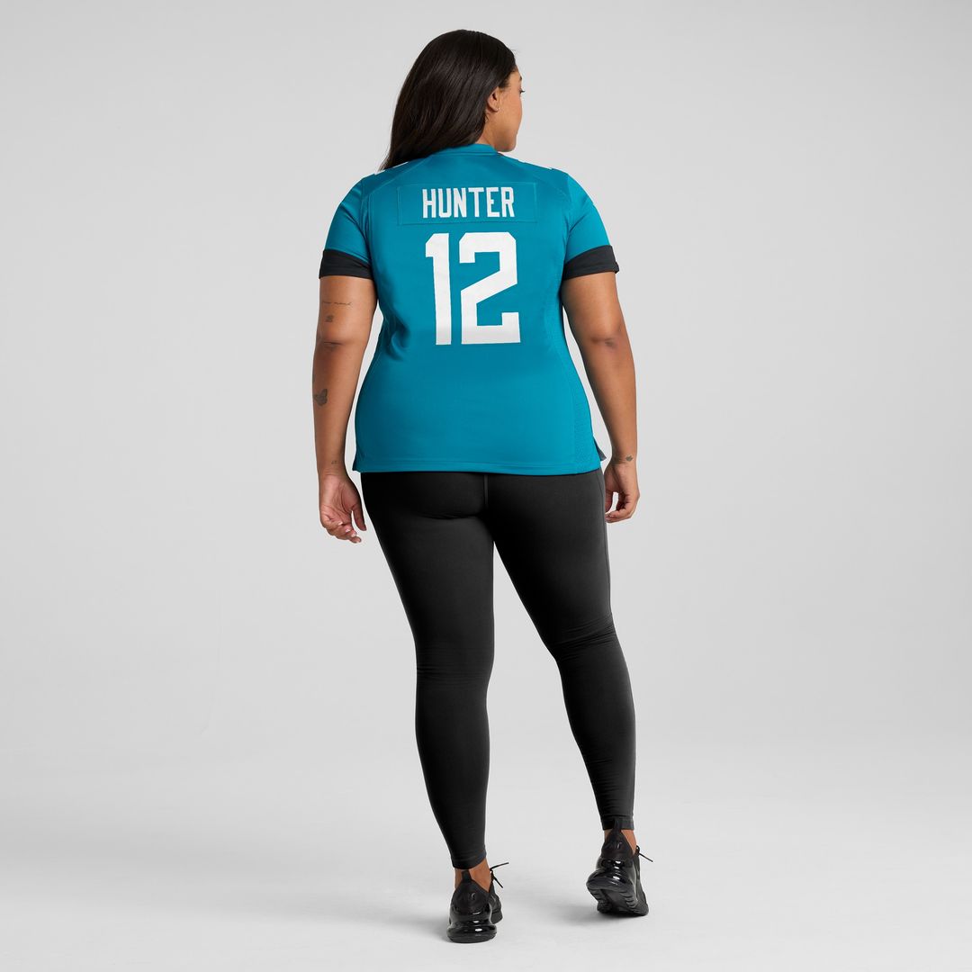 Travis Hunter Jacksonville Jaguars Nike Women's Team Game Jersey - Teal