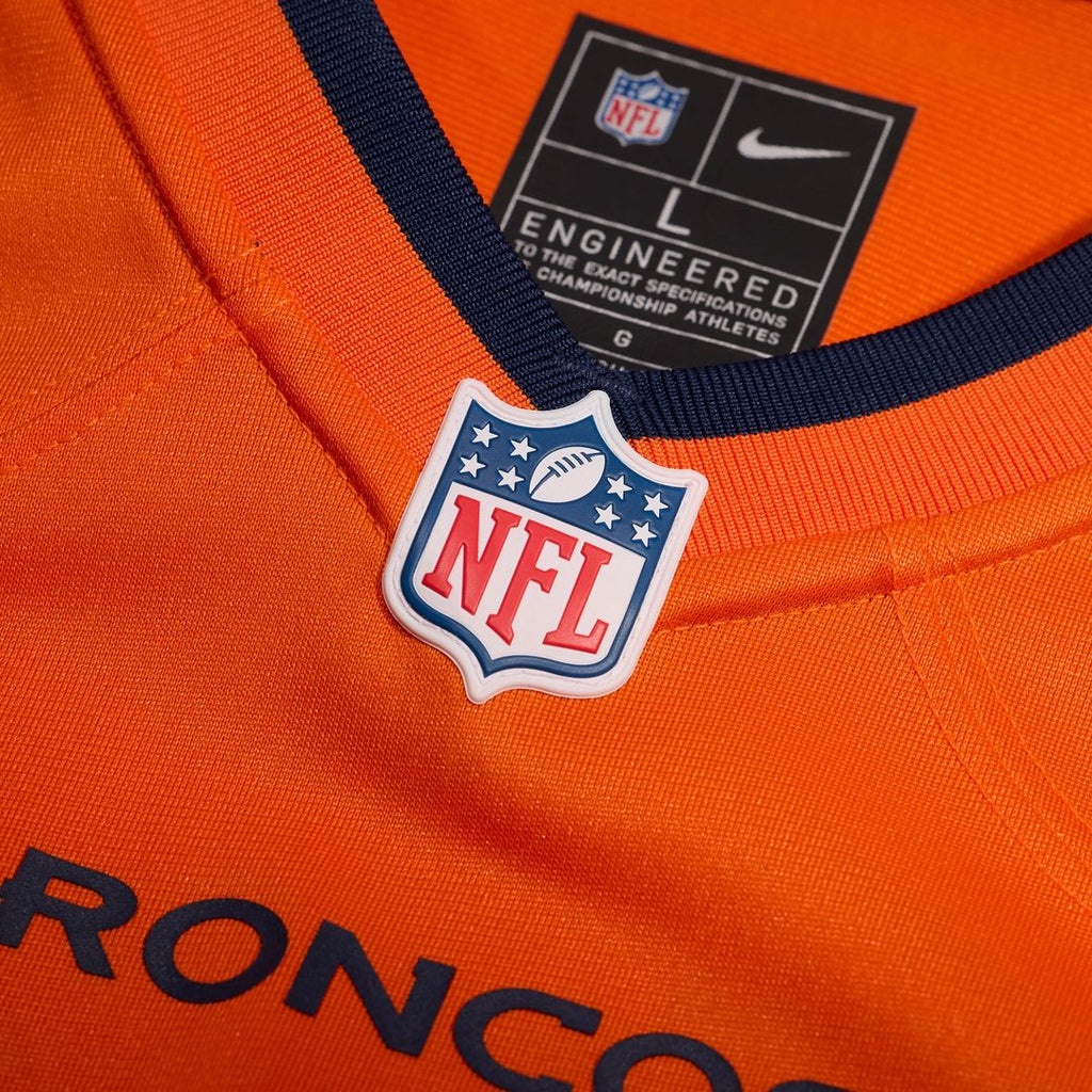 Ja'Quan McMillian Denver Broncos Nike Team Game Jersey -  Orange
