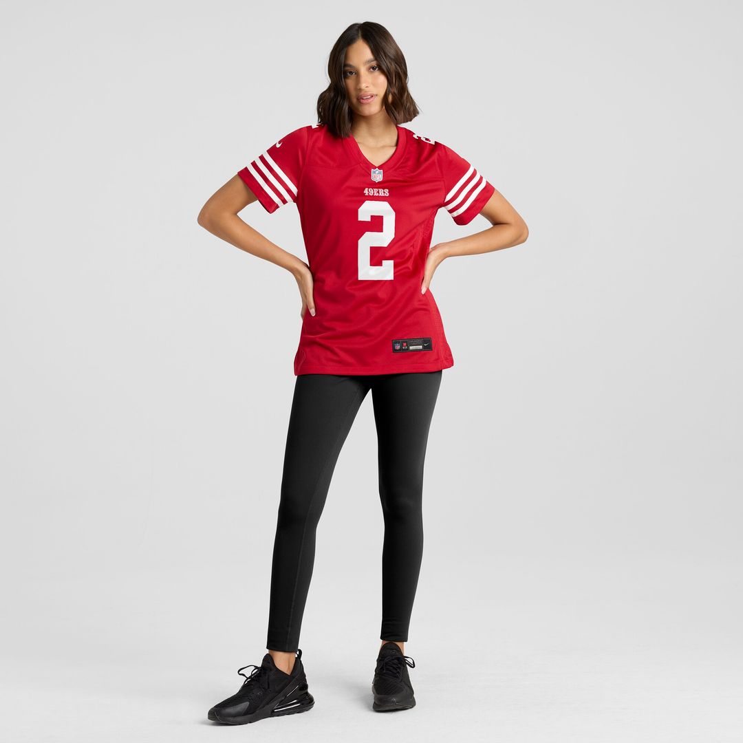 Deommodore Lenoir San Francisco 49ers Nike Women's  Game Jersey -  Scarlet